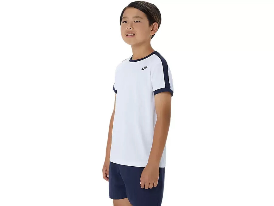 kortärmad tennistopp för pojkar