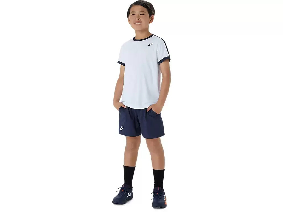 kortärmad tennistopp för pojkar