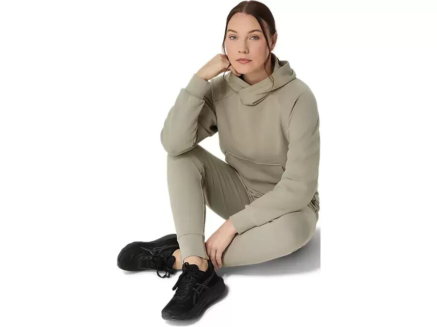 stickad trÖja med huvuta