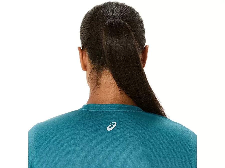 kortärmad topp med fujitrail-logotyp