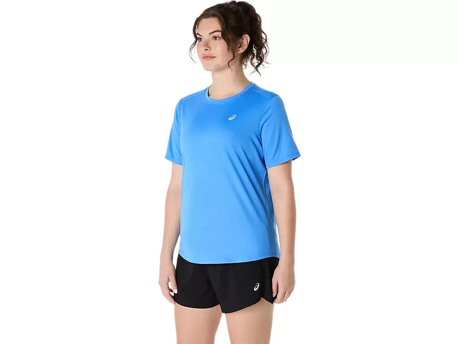 asics silver kortÄrmad topp