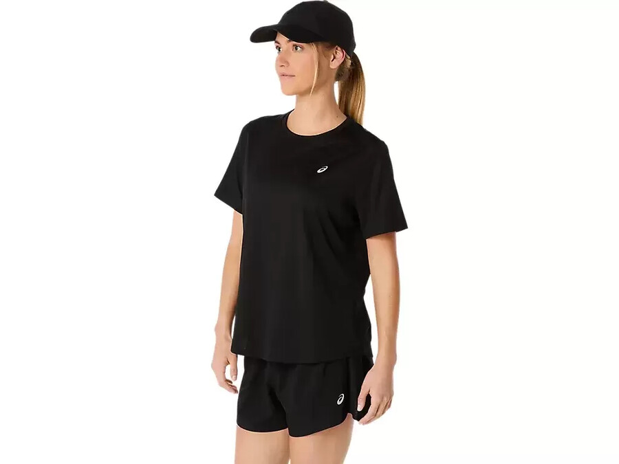 asics silver kortÄrmad topp