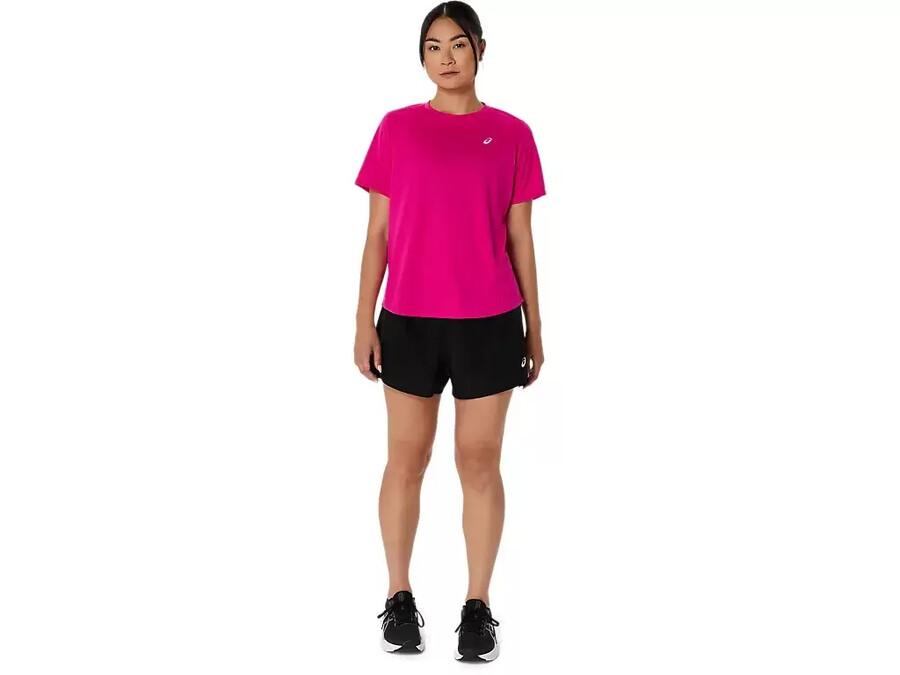 asics silver kortÄrmad topp