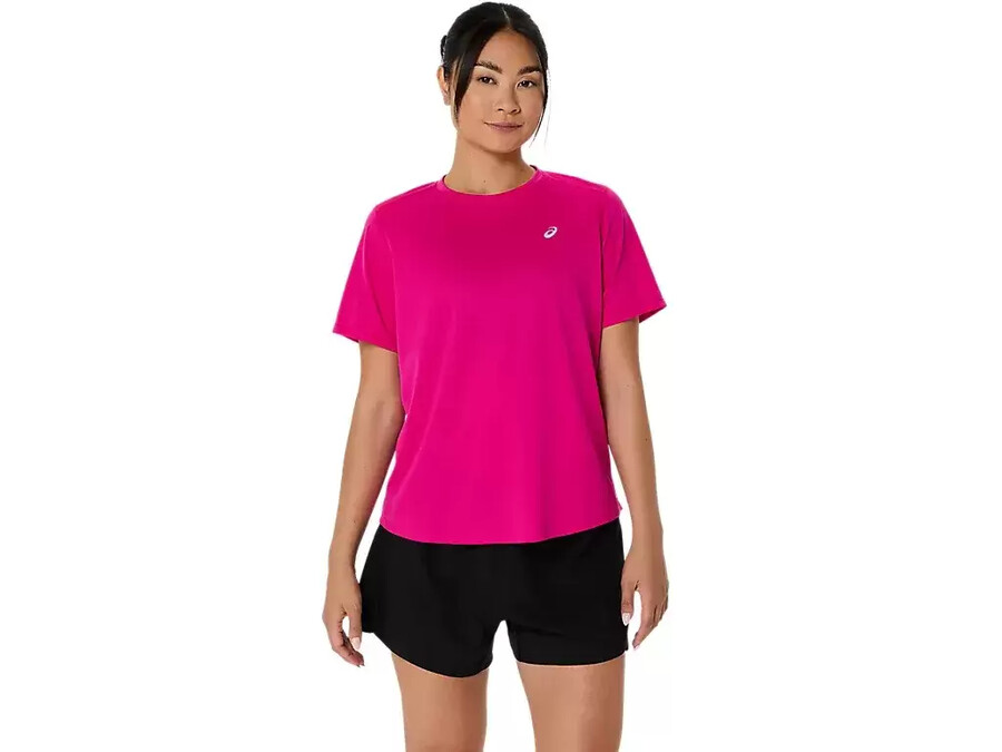asics silver kortÄrmad topp
