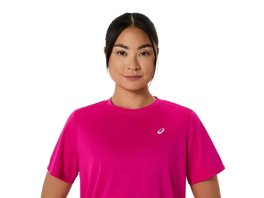 asics silver kortÄrmad topp
