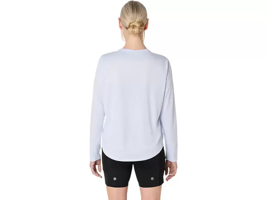 långärmad topp med fujitrail-logotyp