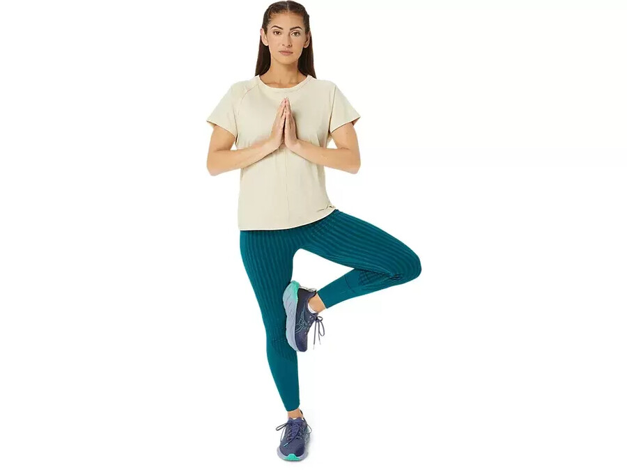 flex stretch kortÄrmad topp fÖr dam