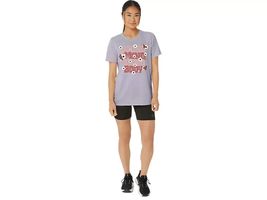 asics monarch slogan crew fÖr dam