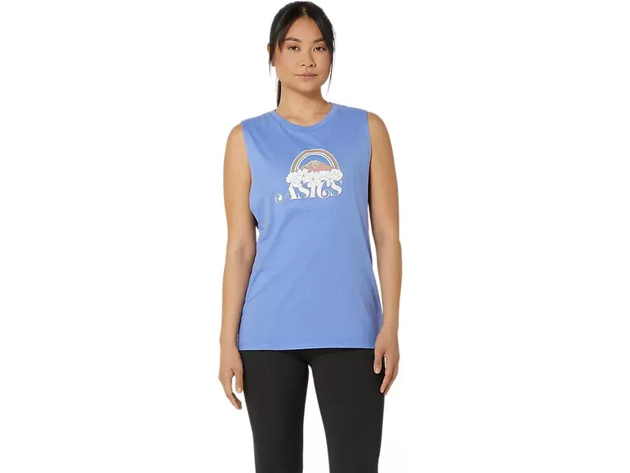 asics your adventure muscle-t-shirt fÖr dam