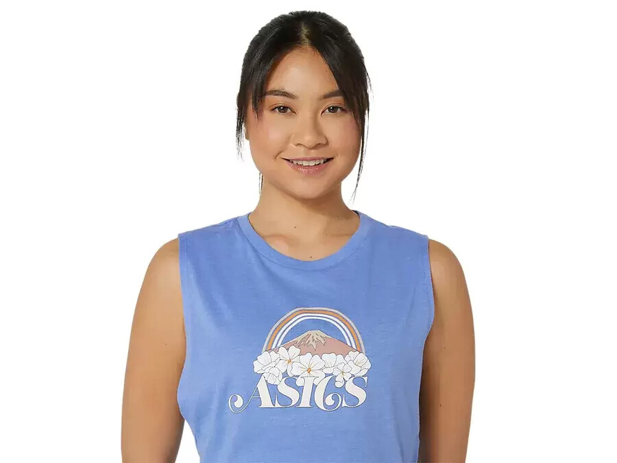 asics your adventure muscle-t-shirt fÖr dam