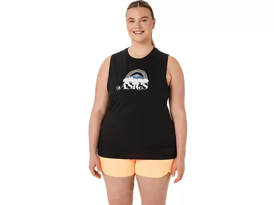 asics your adventure muscle-t-shirt fÖr dam