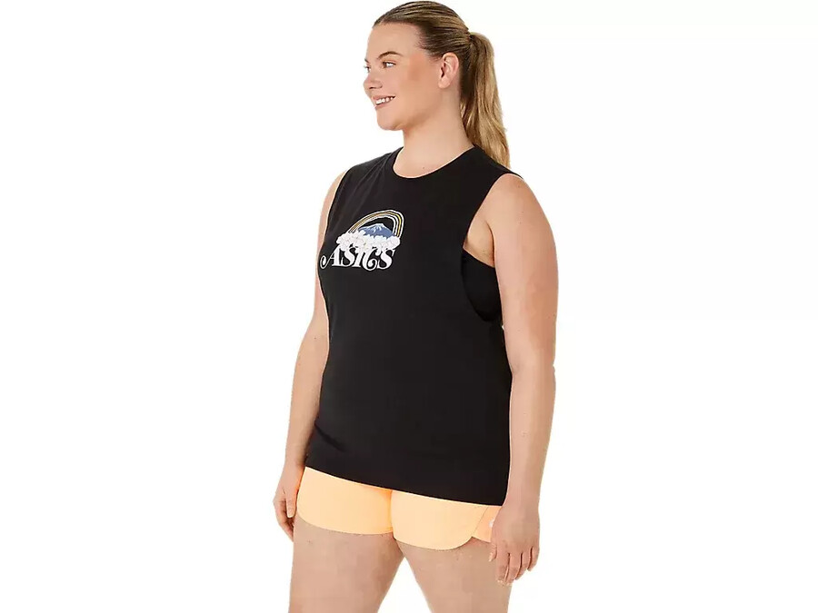 asics your adventure muscle-t-shirt fÖr dam