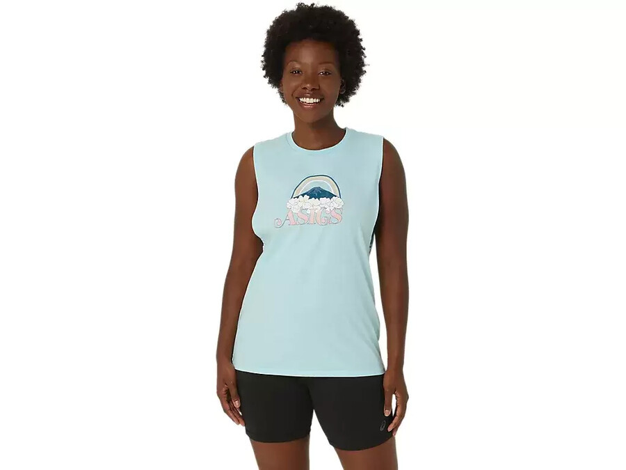 asics your adventure muscle-t-shirt fÖr dam