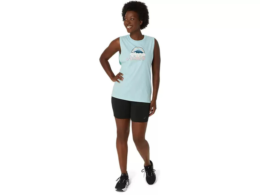 asics your adventure muscle-t-shirt fÖr dam