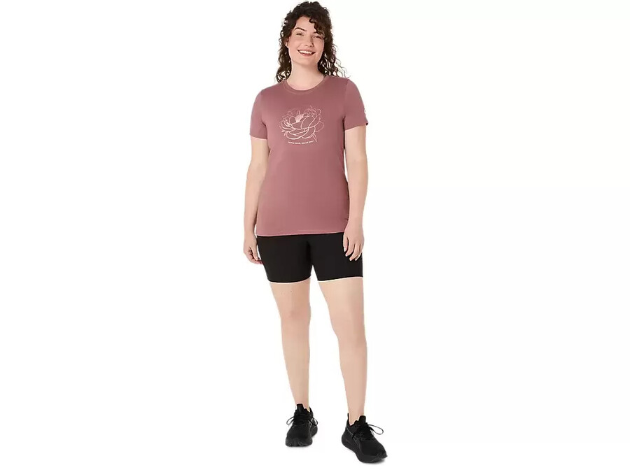 dam t-shirt med pion