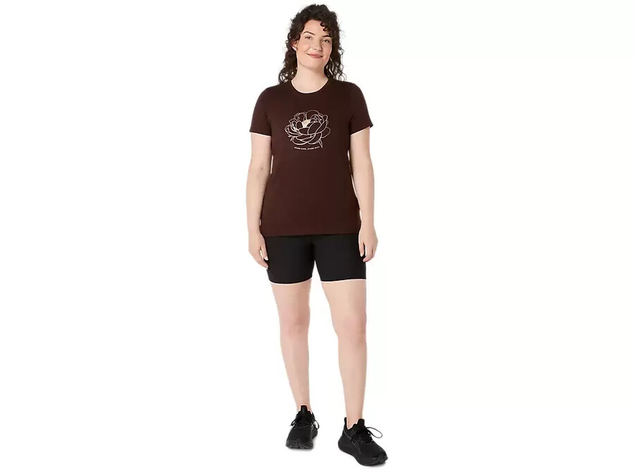 dam t-shirt med pion