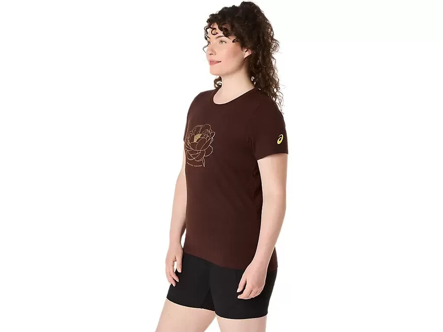 dam t-shirt med pion