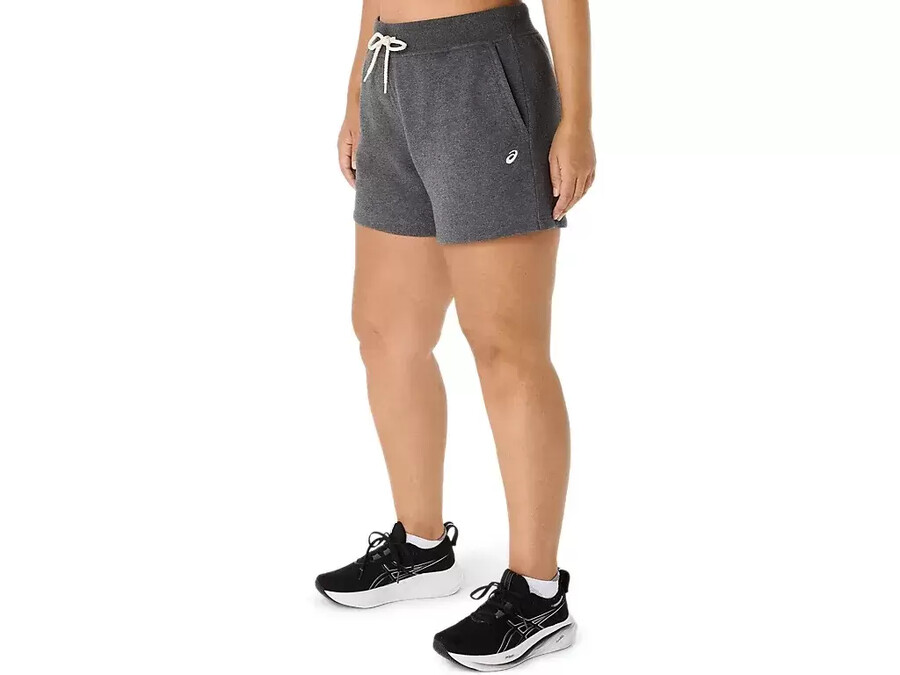 asics sunday sana fleeceshorts fÖr dam