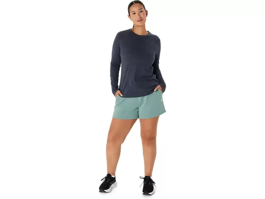 asics sunday sana fleeceshorts fÖr dam