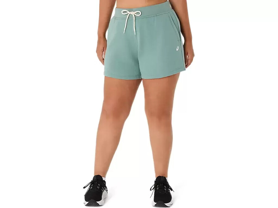 asics sunday sana fleeceshorts fÖr dam