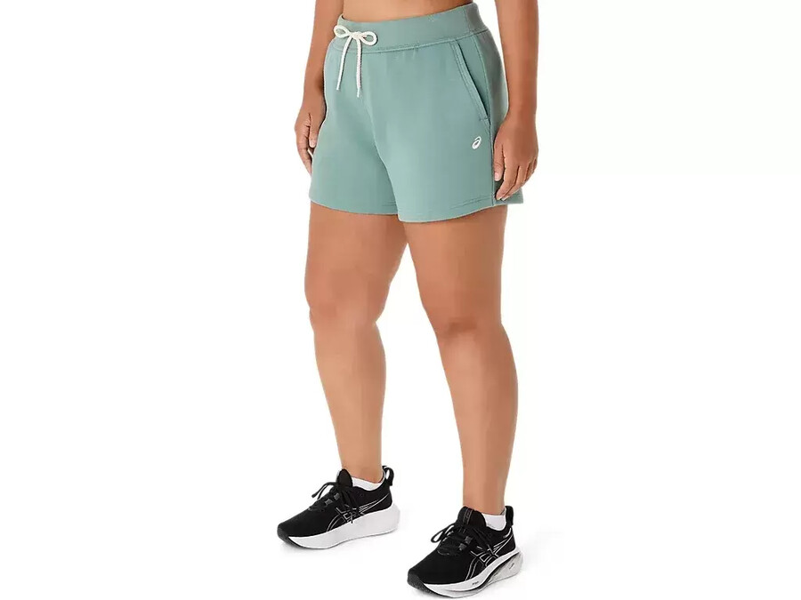 asics sunday sana fleeceshorts fÖr dam