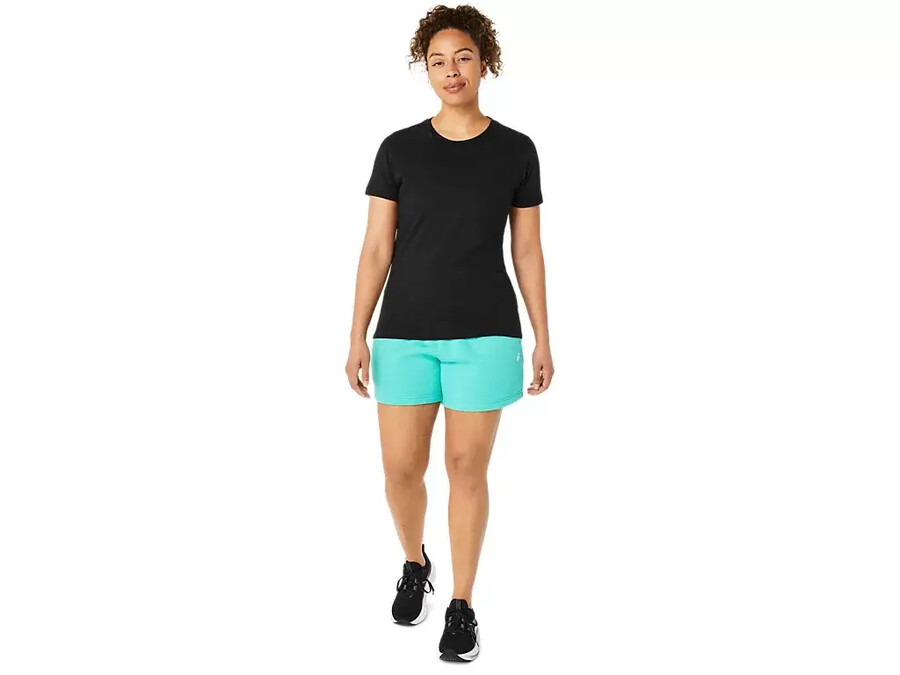 asics sunday sana fleeceshorts fÖr dam