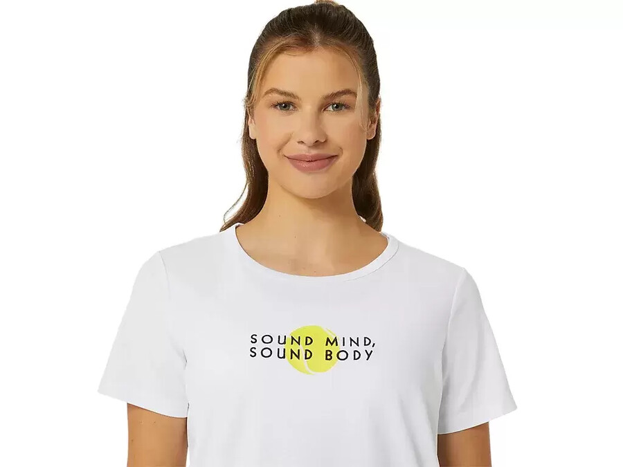 klassisk grafisk t-shirt fÖr dam