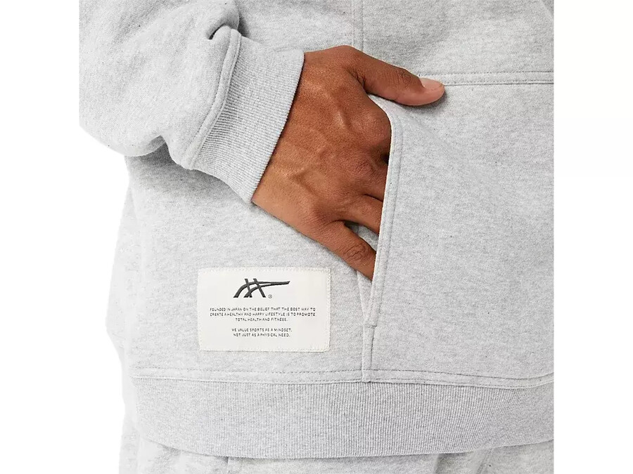 asics sunday sana fleecehoodie fÖr herr