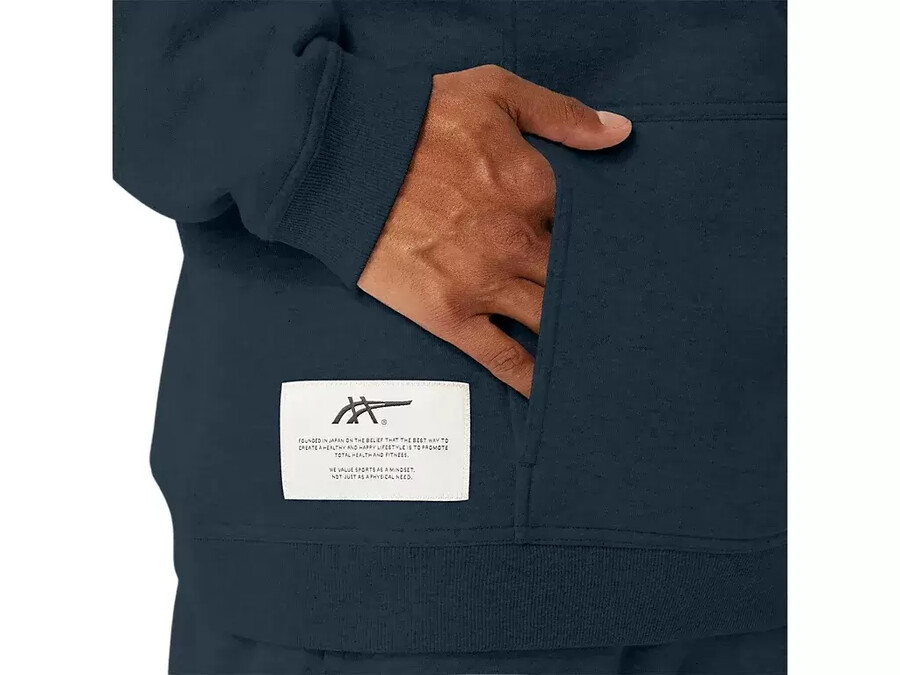 asics sunday sana fleecehoodie fÖr herr
