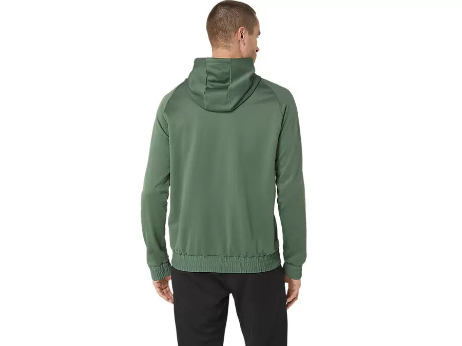 huvtröja i borstad fleece