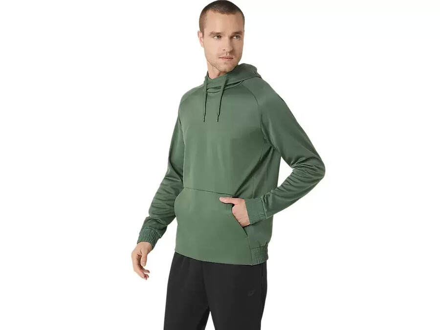 huvtröja i borstad fleece