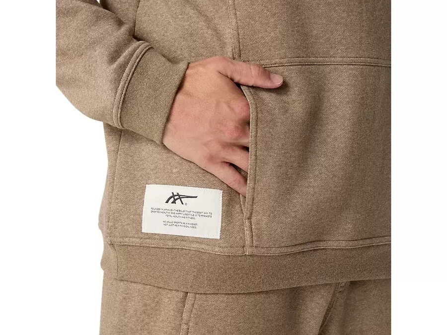unisex asics sunday sana fleece hoodie