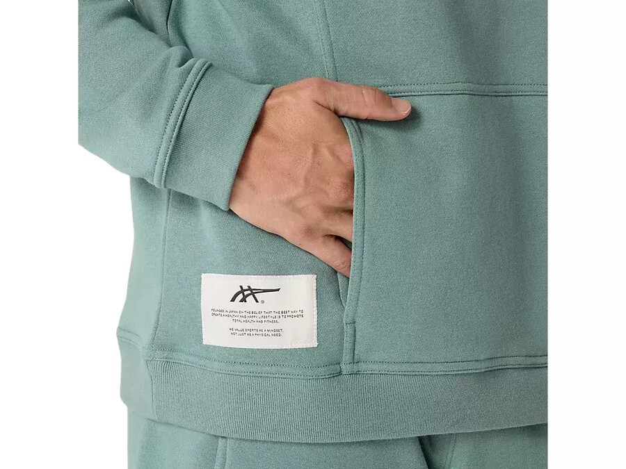 unisex asics sunday sana fleece hoodie