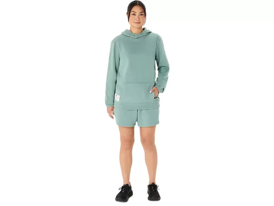 unisex asics sunday sana fleece hoodie