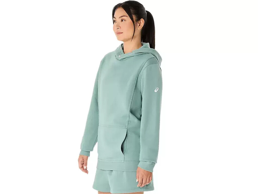 unisex asics sunday sana fleece hoodie