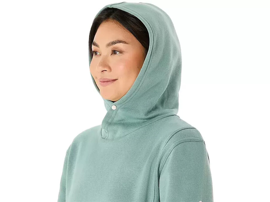 unisex asics sunday sana fleece hoodie