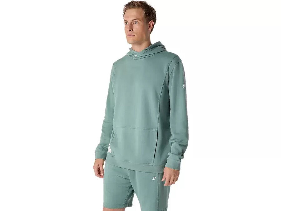 unisex asics sunday sana fleece hoodie