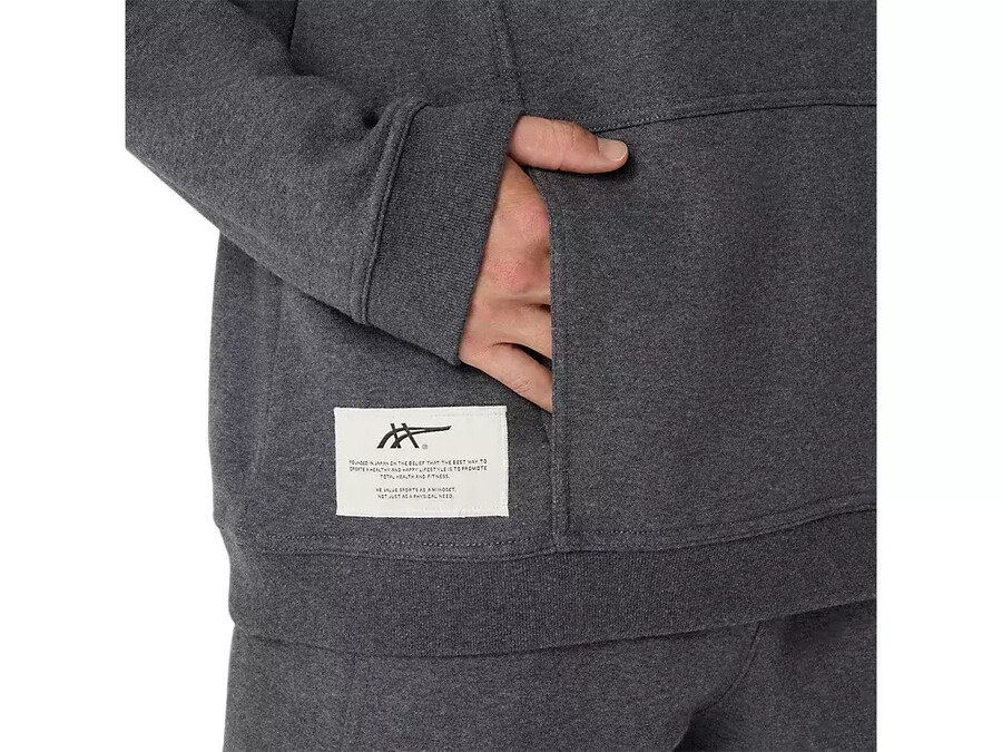 unisex asics sunday sana fleece hoodie