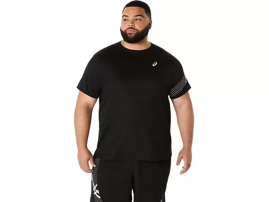 asics icon kortÄrmad topp