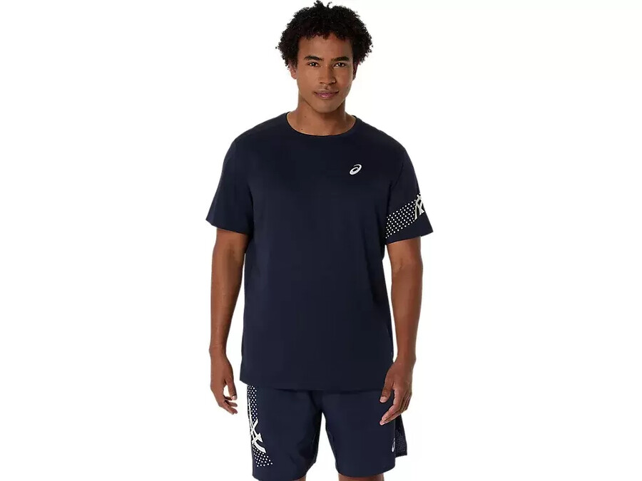 asics icon kortÄrmad topp