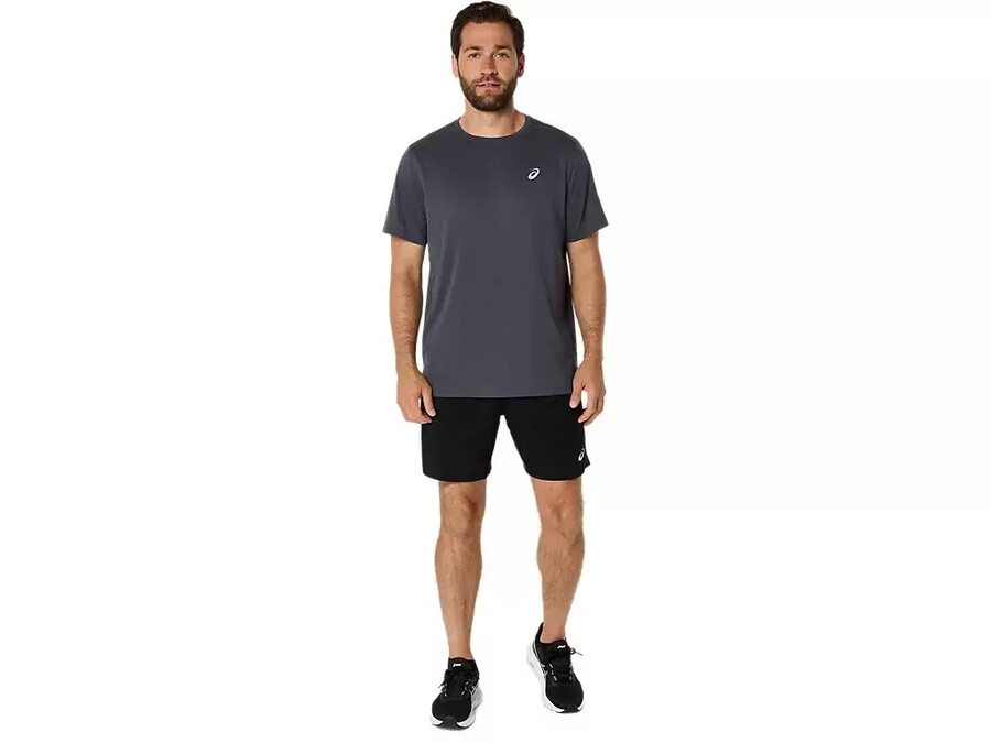 asics silver kortÄrmad topp