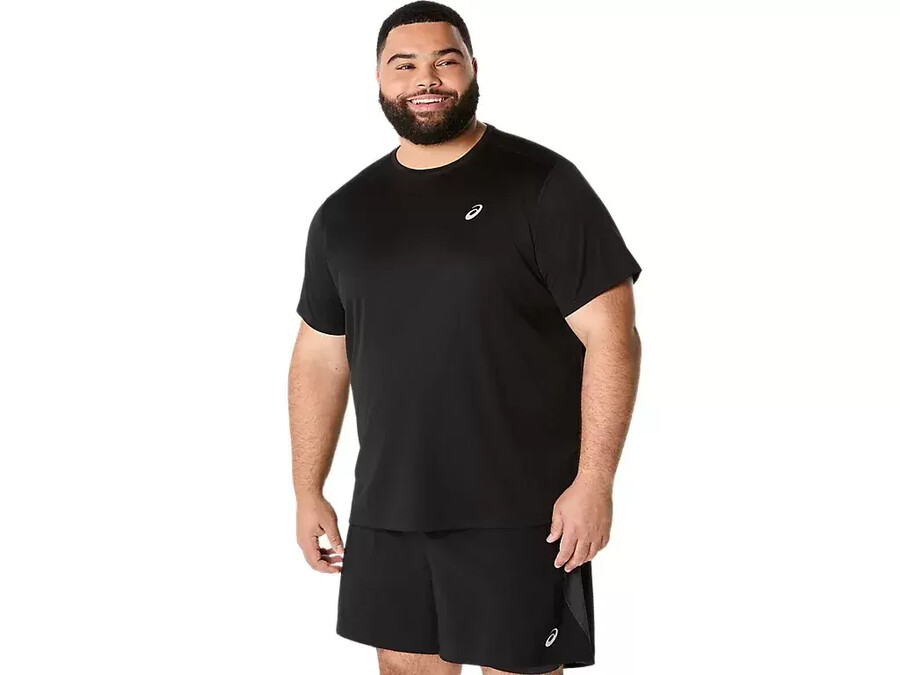 asics silver kortÄrmad topp