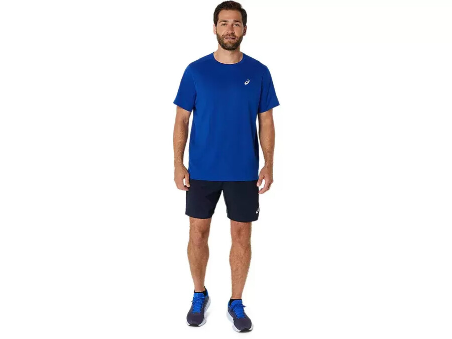 asics silver kortÄrmad topp