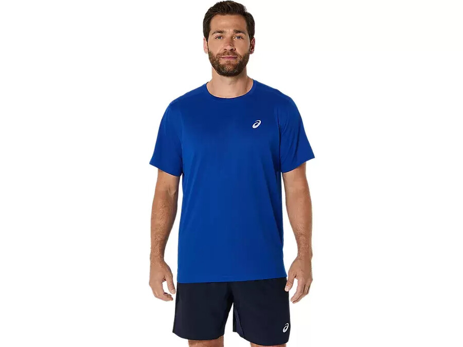 asics silver kortÄrmad topp