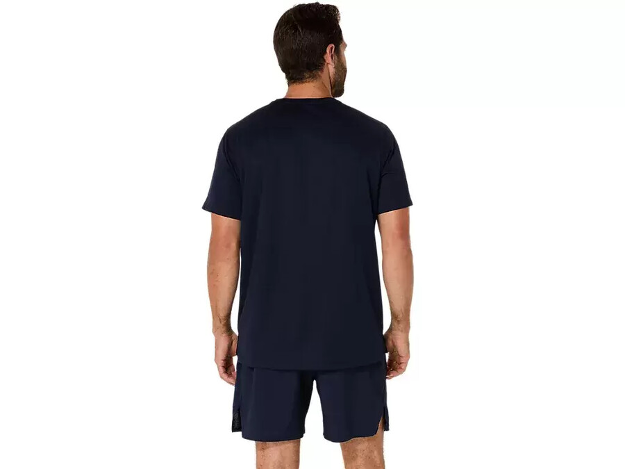 asics silver kortÄrmad topp