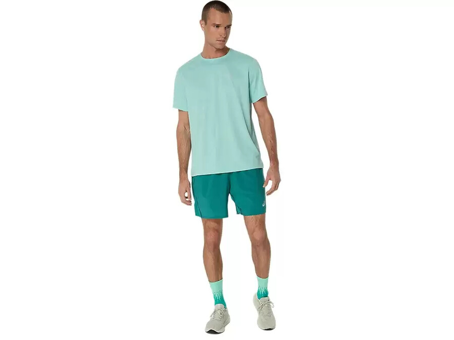 asics silver kortÄrmad topp