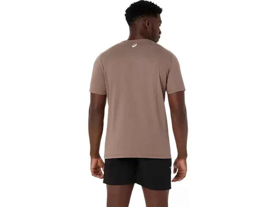 asics randig kortÄrmad t-shirt