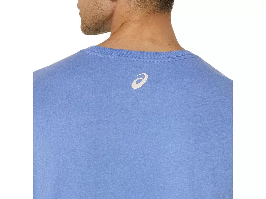 asics randig kortÄrmad t-shirt