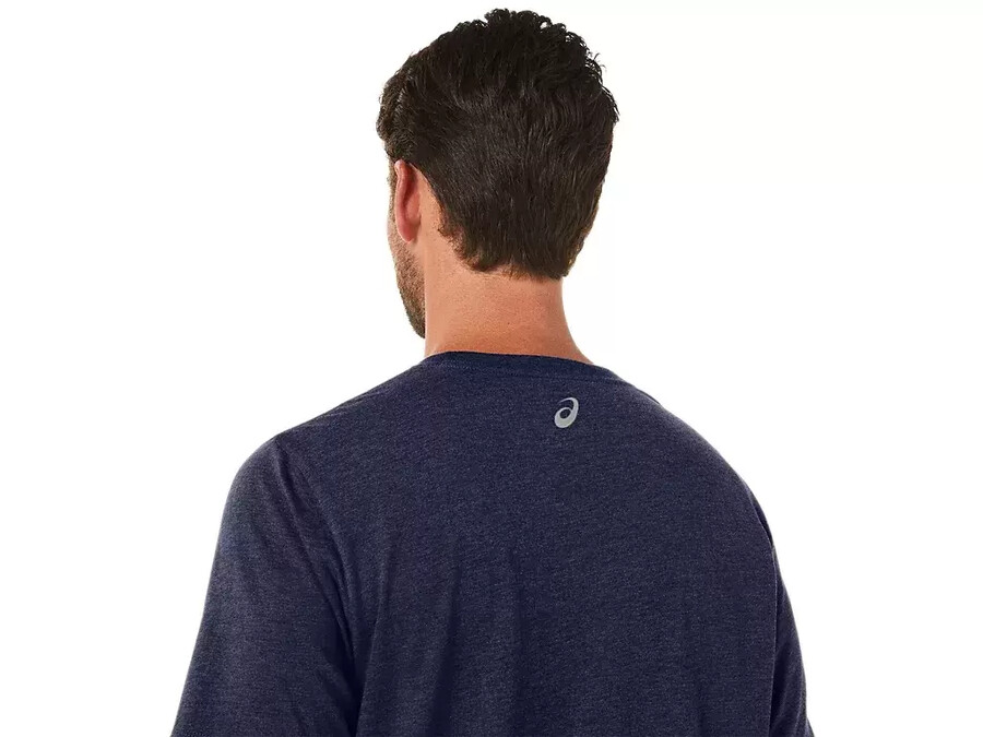 asics randig kortÄrmad t-shirt