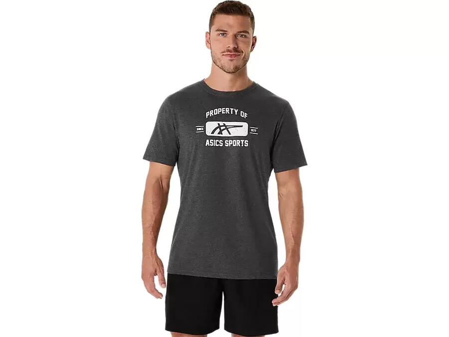 kortärmad sport-t-shirt property of asics